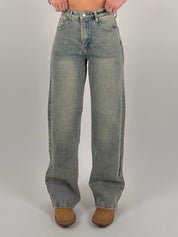 Jeans palazzo elastico