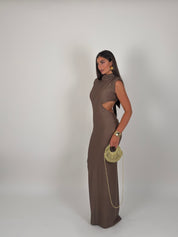 Vestito Long cut out