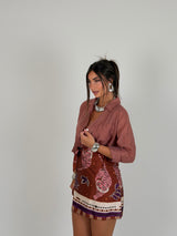 Camicia semivelata salva outfit