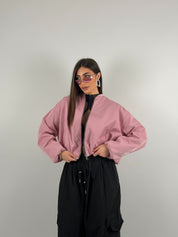 Bomber forderato con fit over