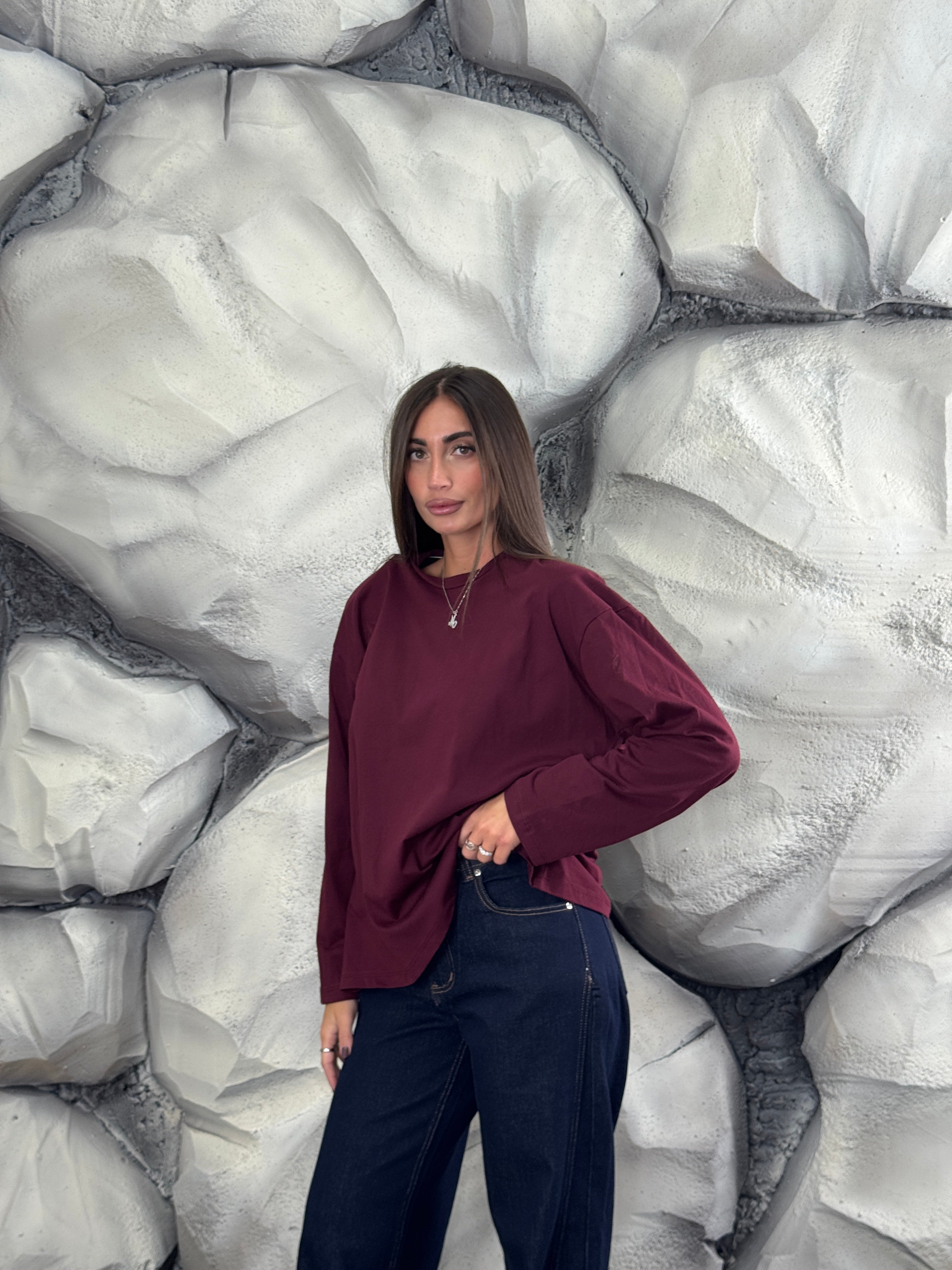 Maglia Spalline manica lunga