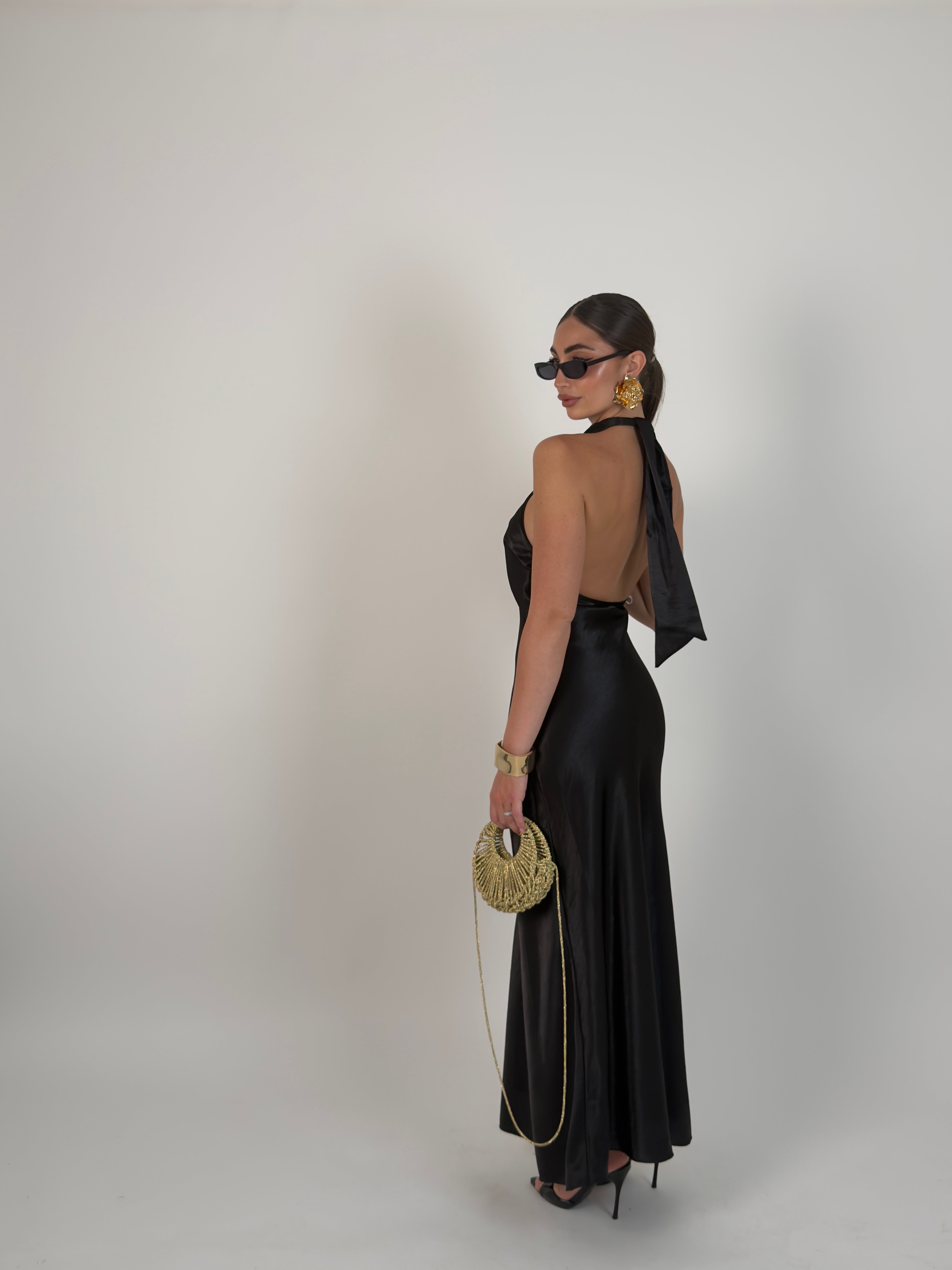 Vestito Elegant con schiena scoperta