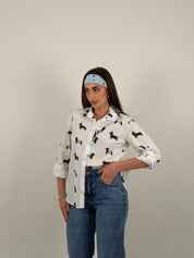 Camicia bassotto cotone