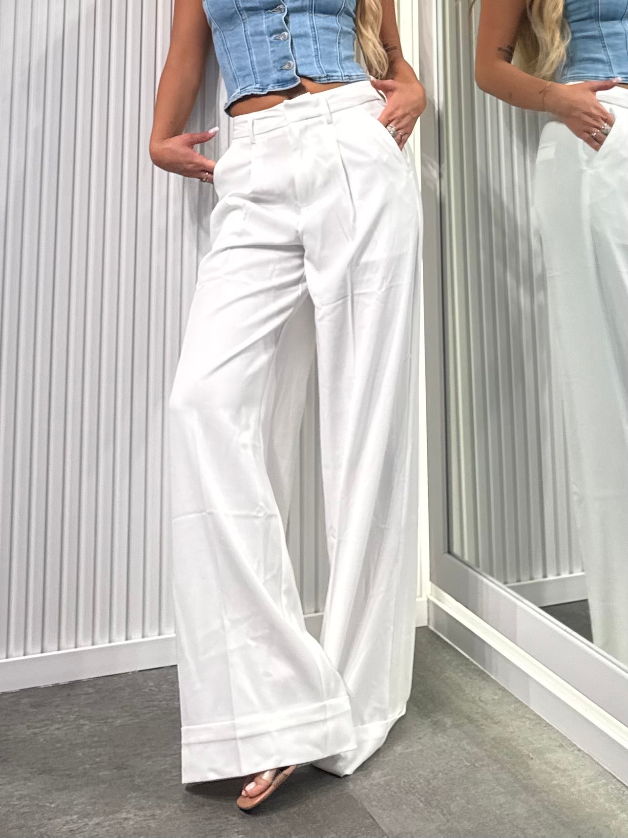 Pantalone 8110 WHITE