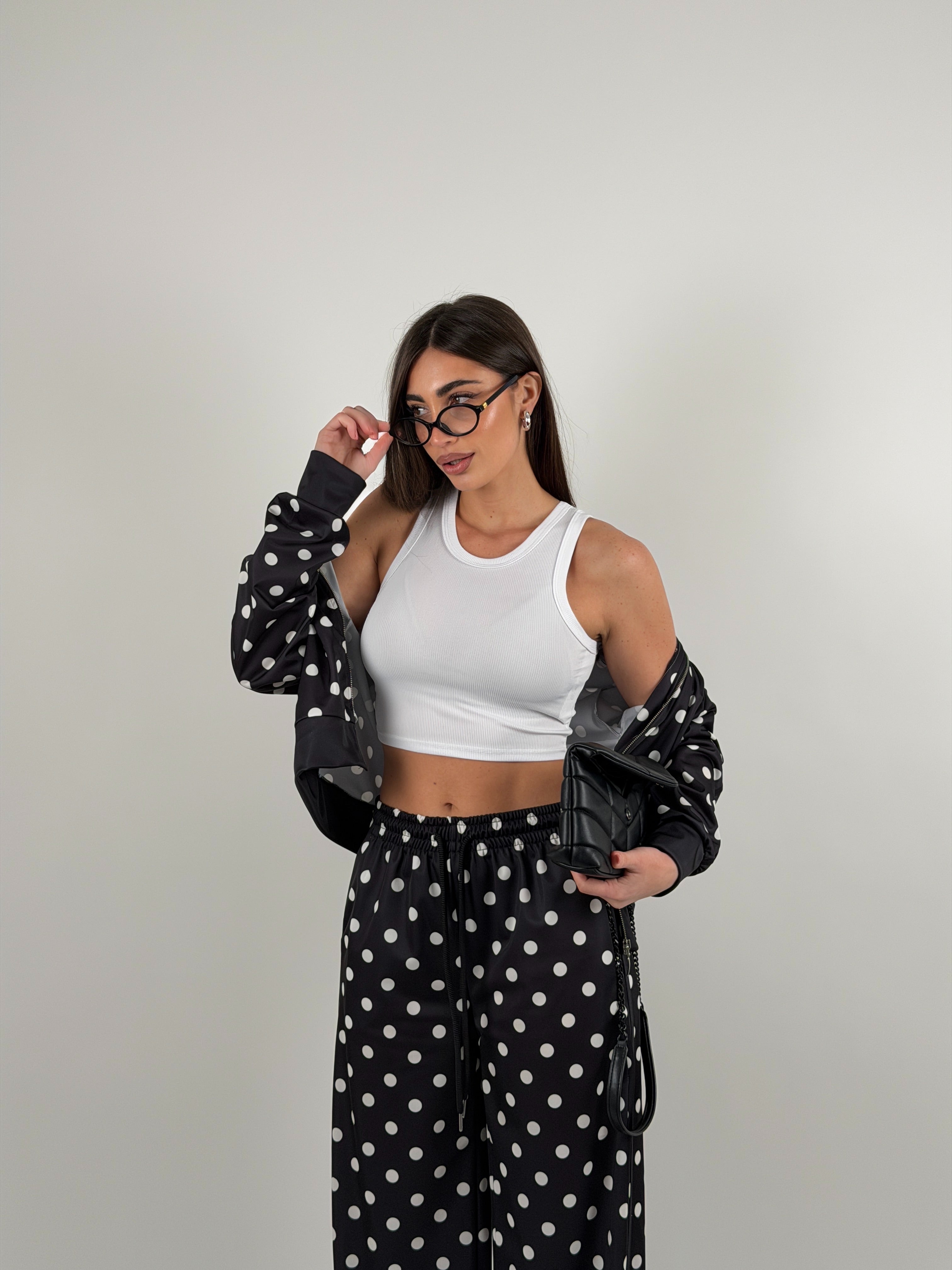 Top basic crop a costine