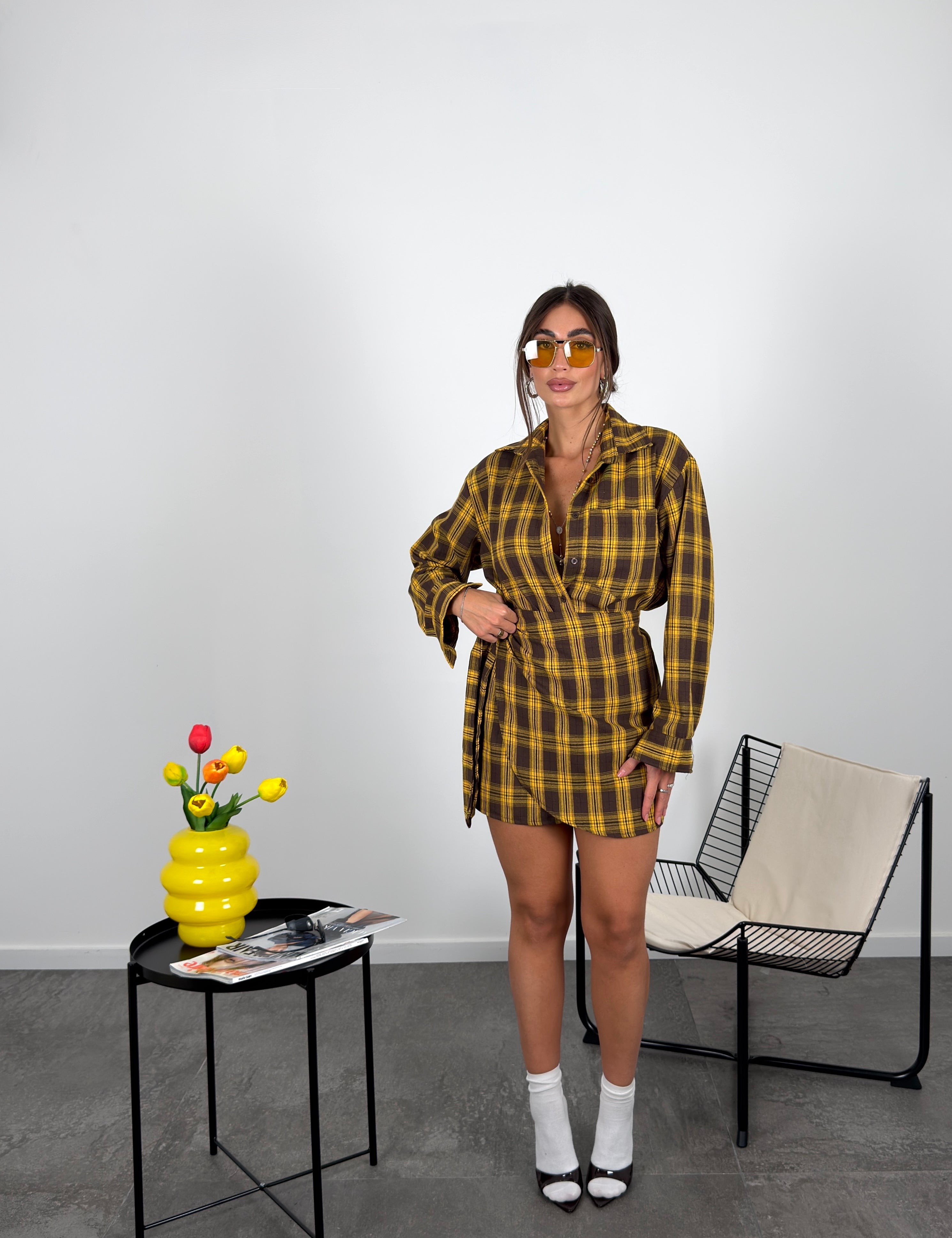 Completo camicia con gonna mood pareo