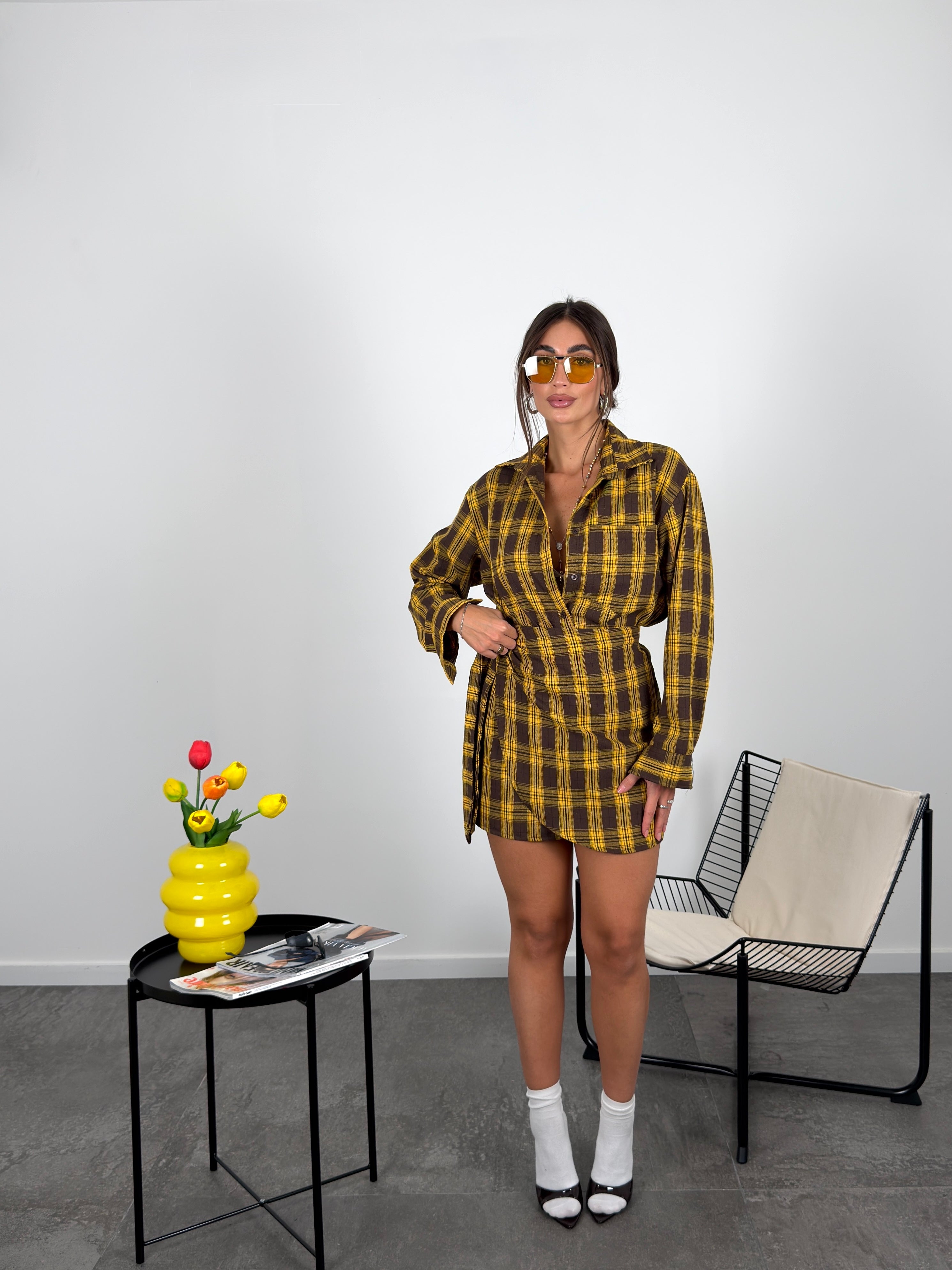 Completo camicia con gonna mood pareo