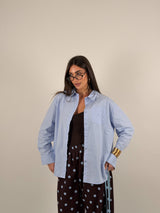 Camicia over size in cotone