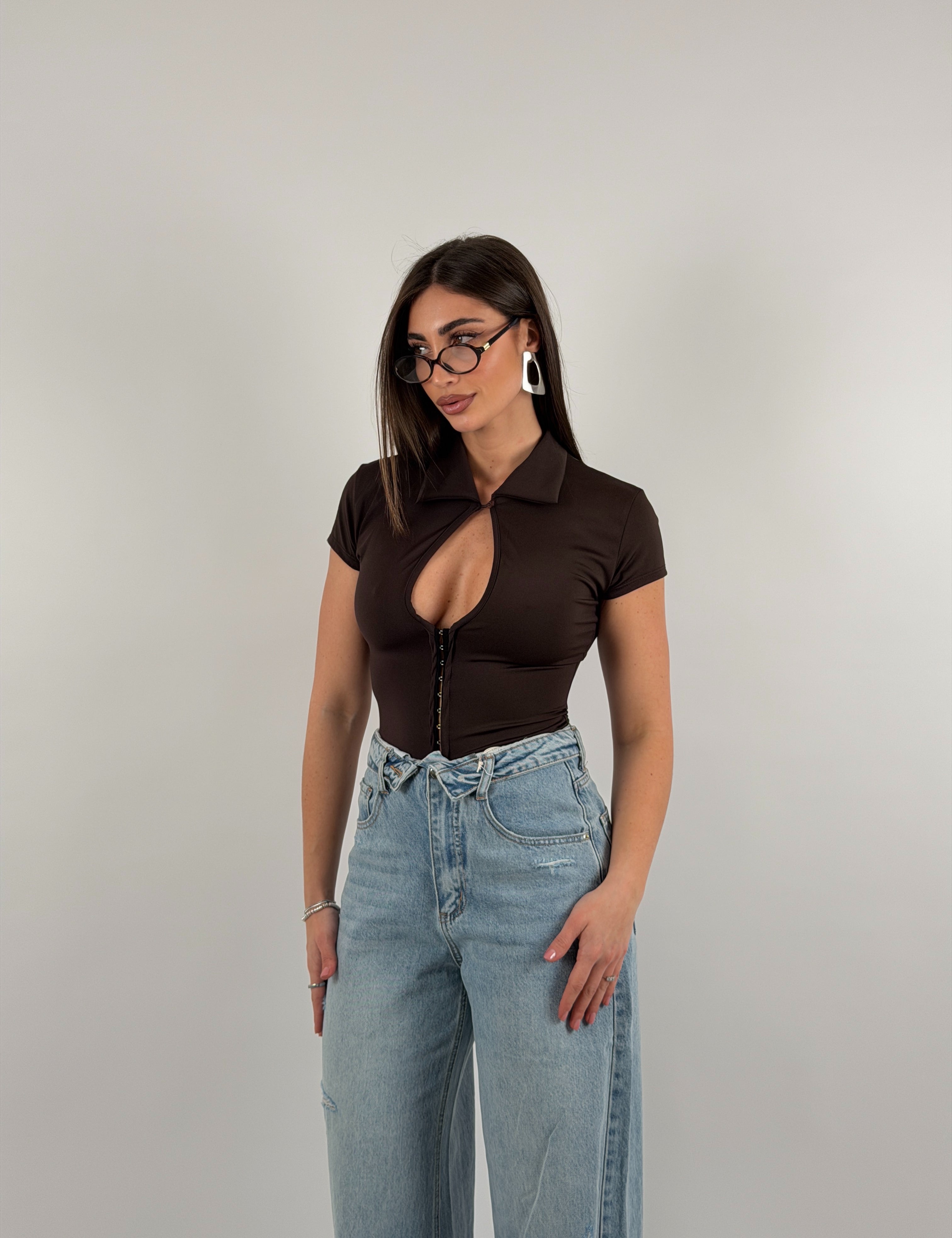 Maglia in lycra modellante