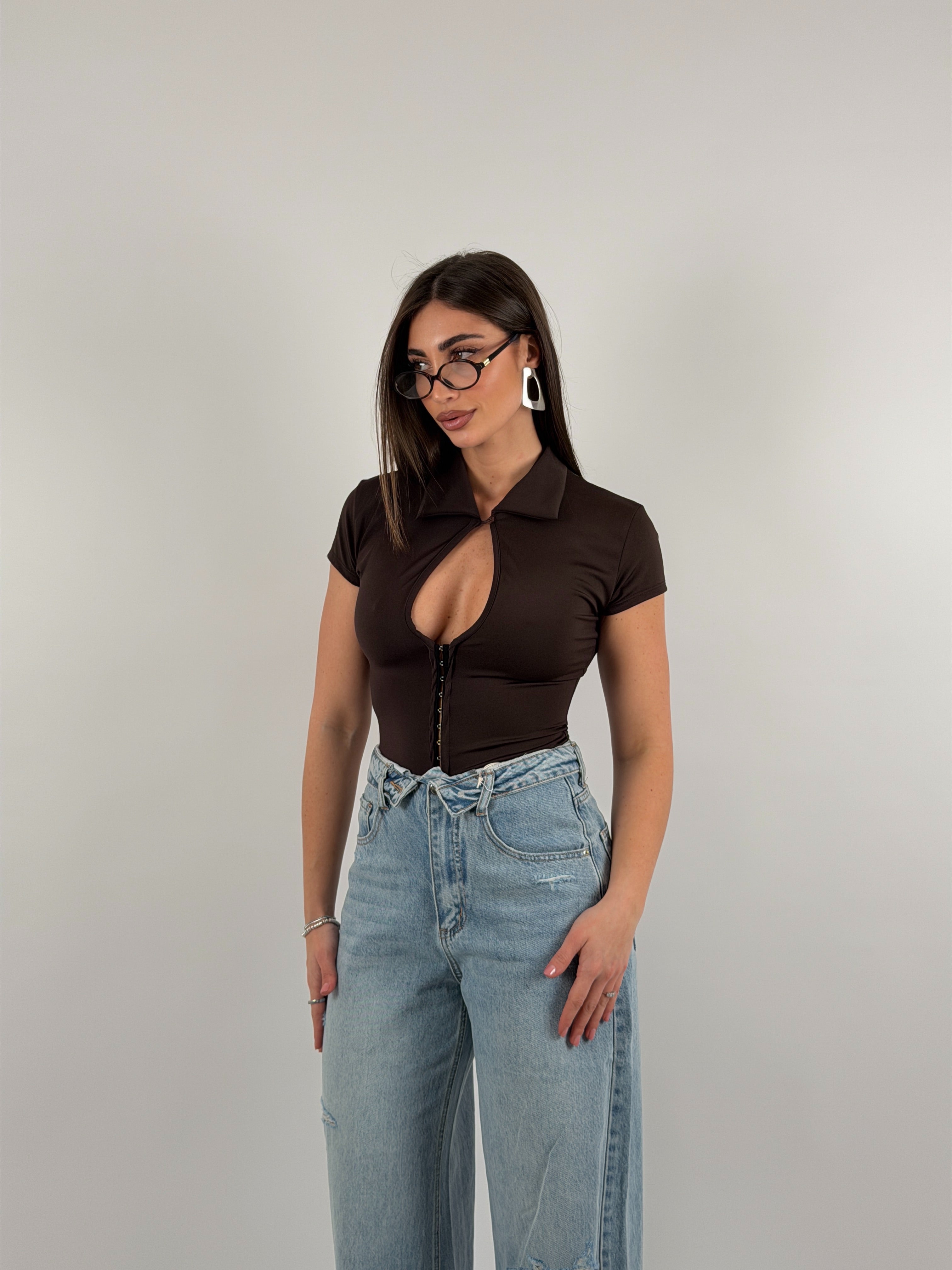 Maglia in lycra modellante