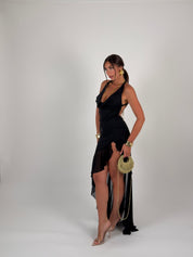 Vestito Butterfly long