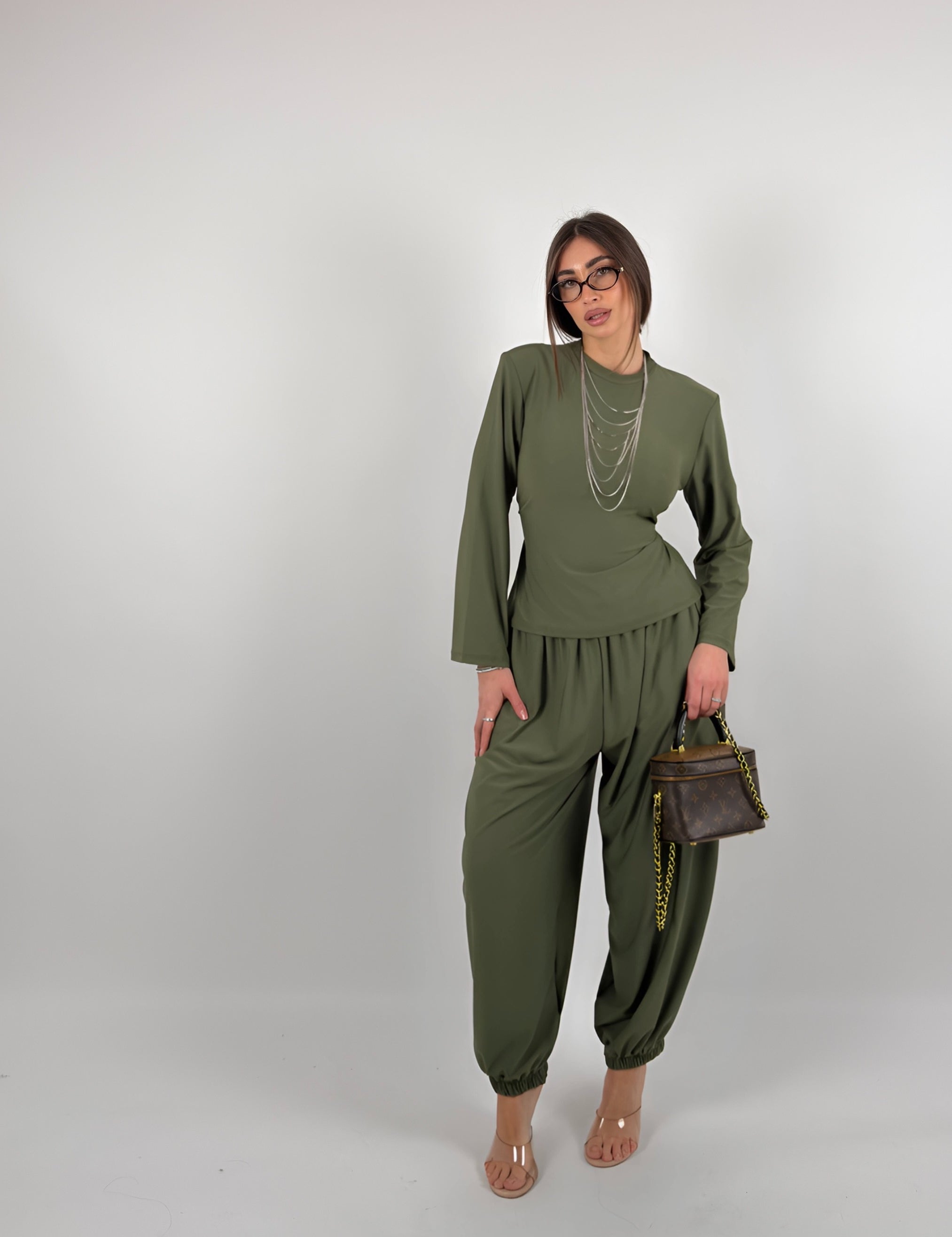 Completo ballon con laccetto