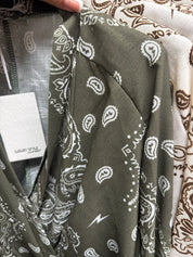 Vestito portafoglio bandana