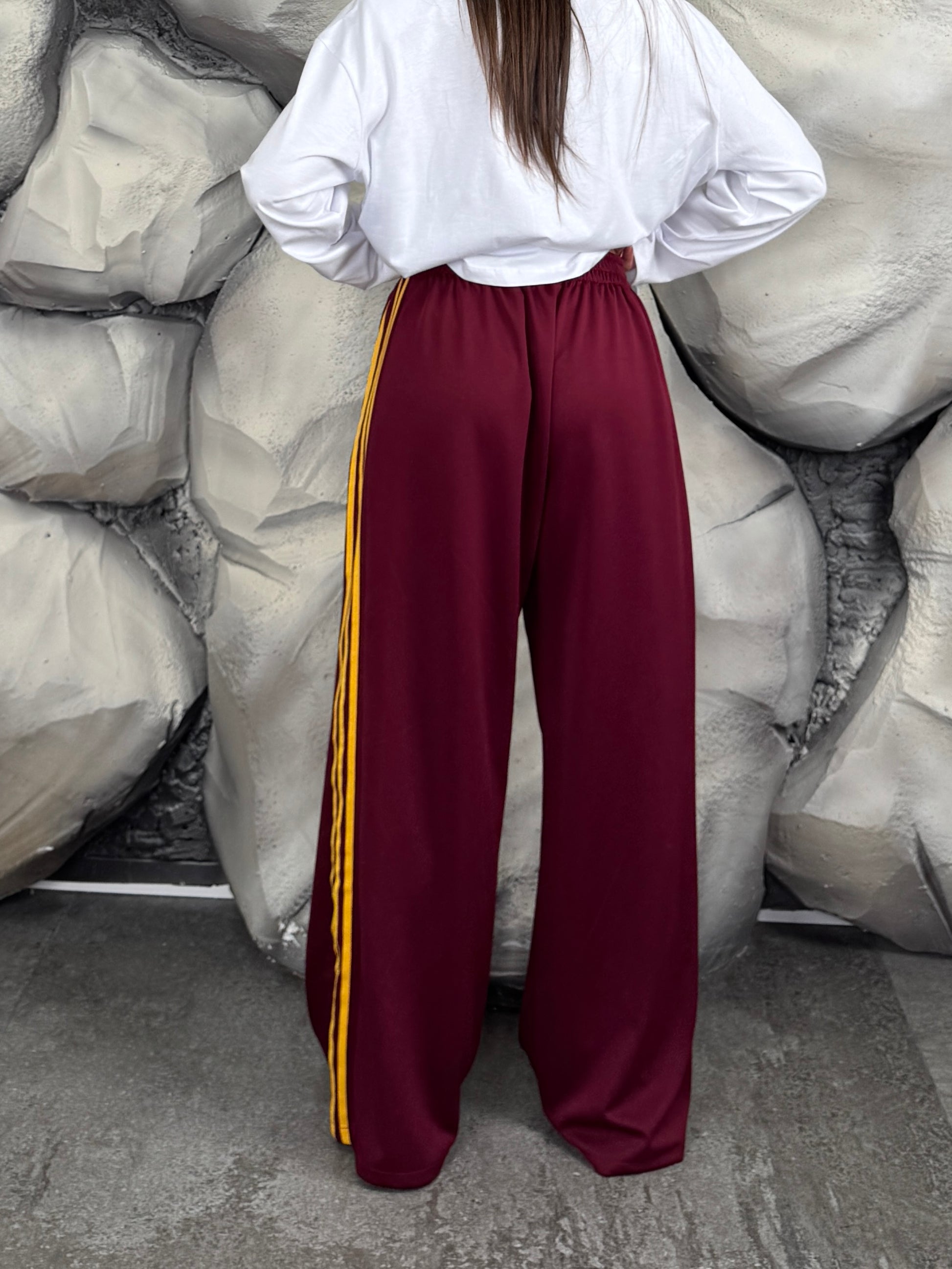 Pantalone sporty palazzo
