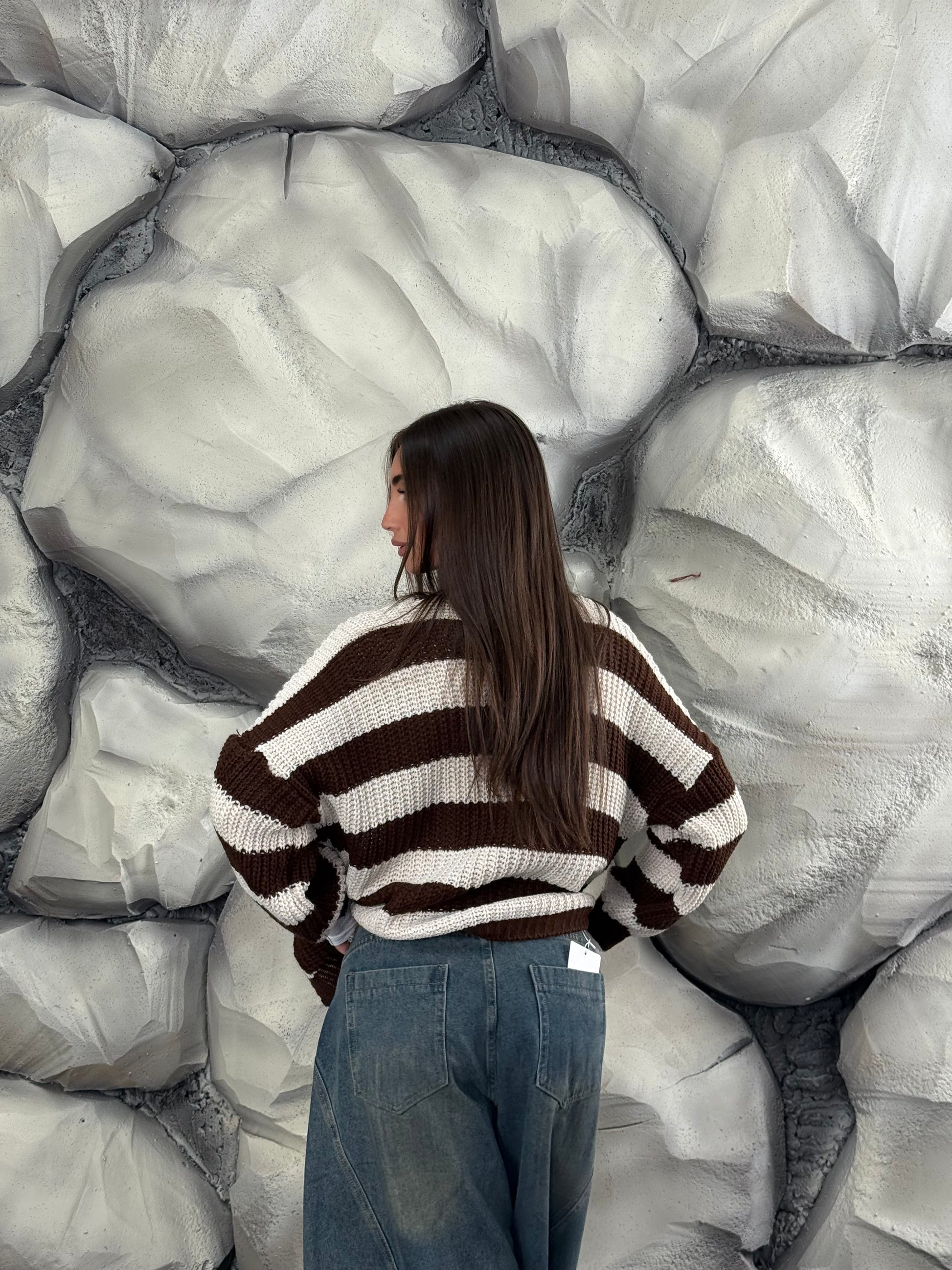Cardigan Righe