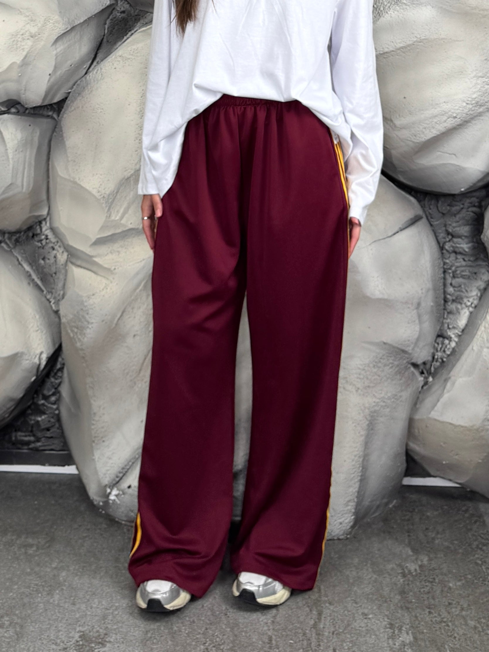 Pantalone sporty palazzo