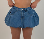 Gonna jeans ballon