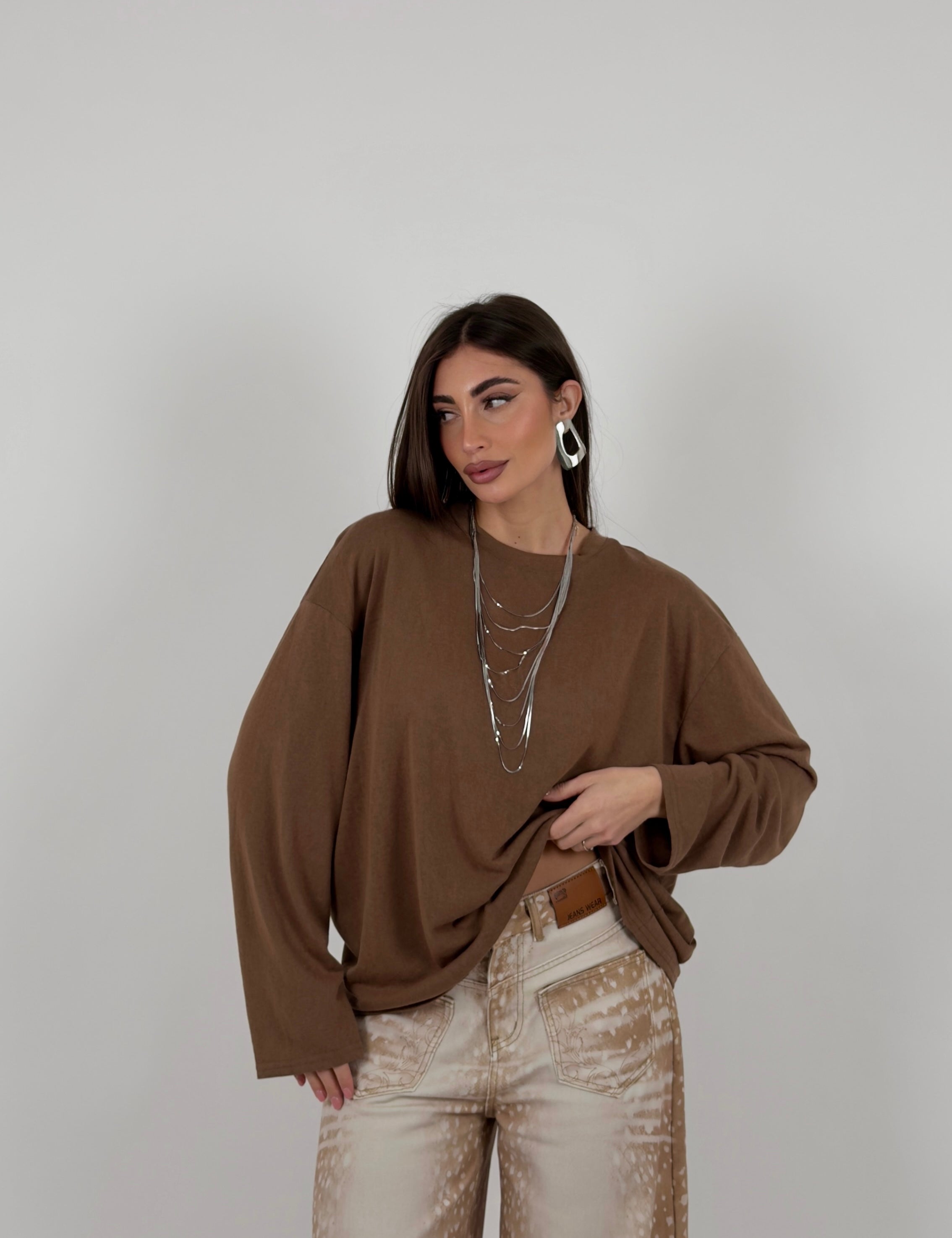 Longsleeve semivelata