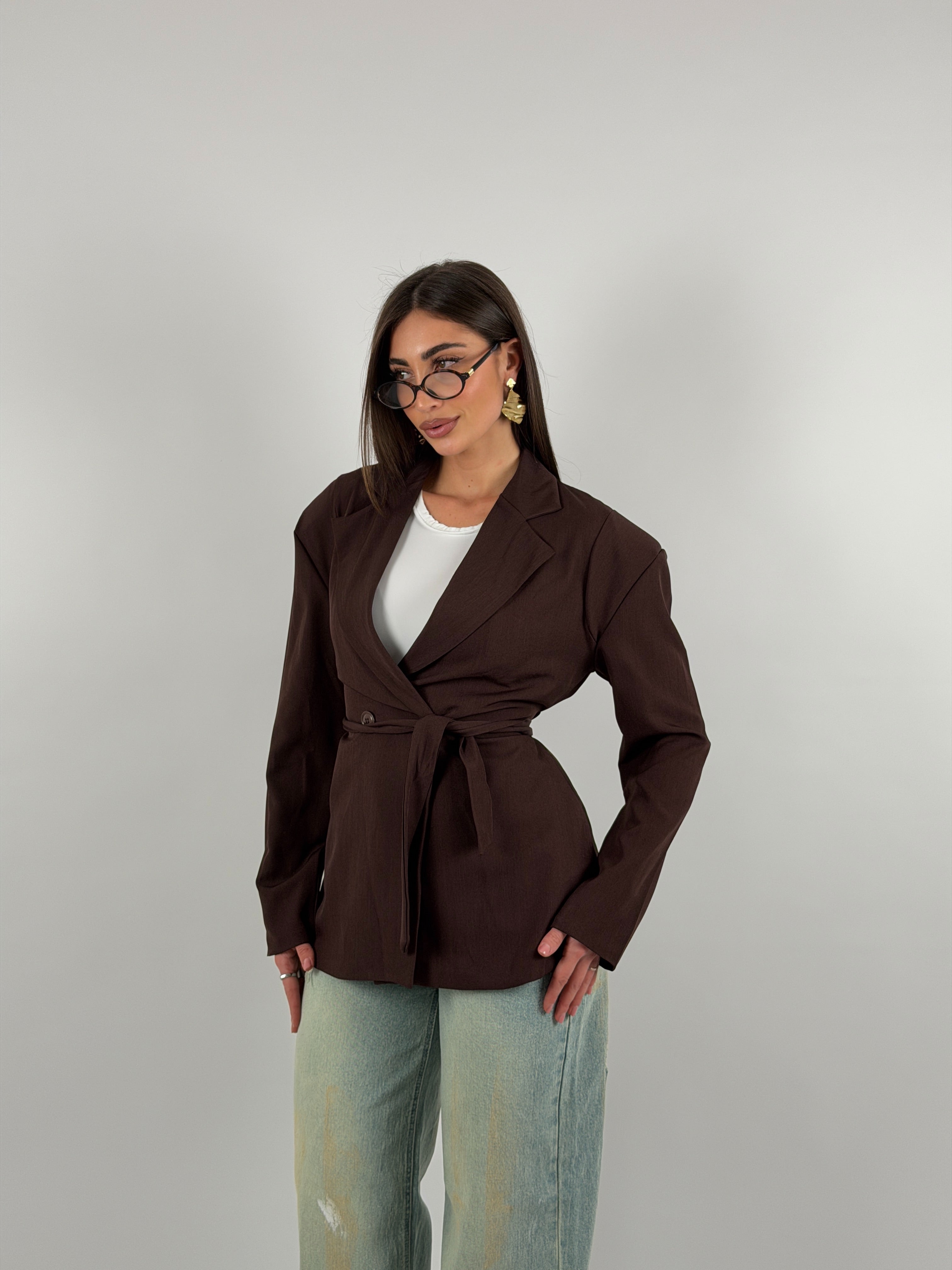 Giacca con spalline, regolabile sul retro