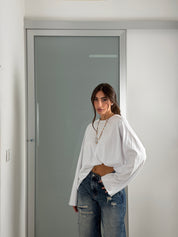 Longsleeve lunga 100% cotone