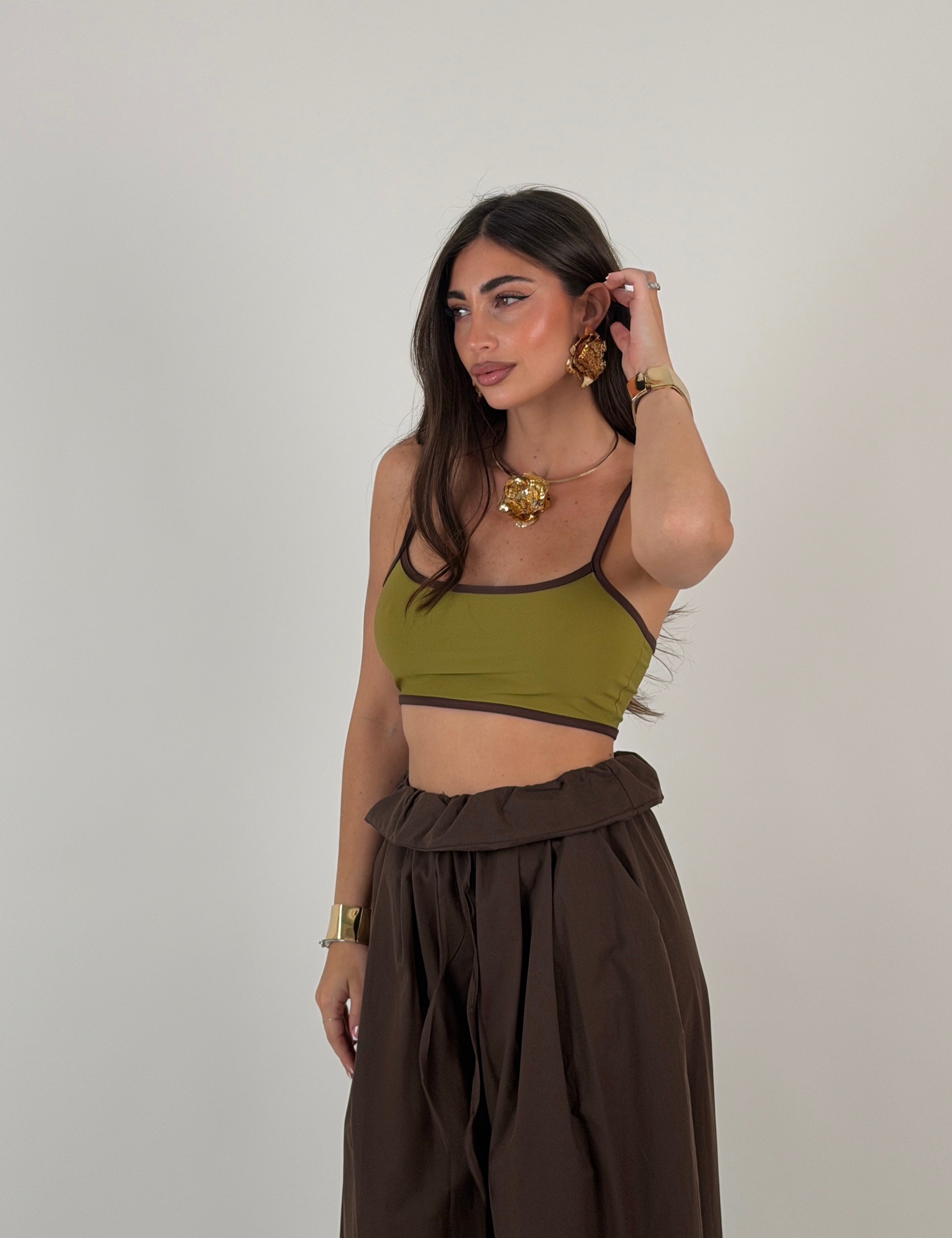 Top crop bicolor
