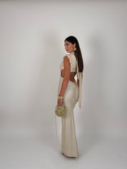 Vestito Long cut out