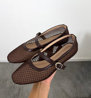 Ballet flat a rete semplice
