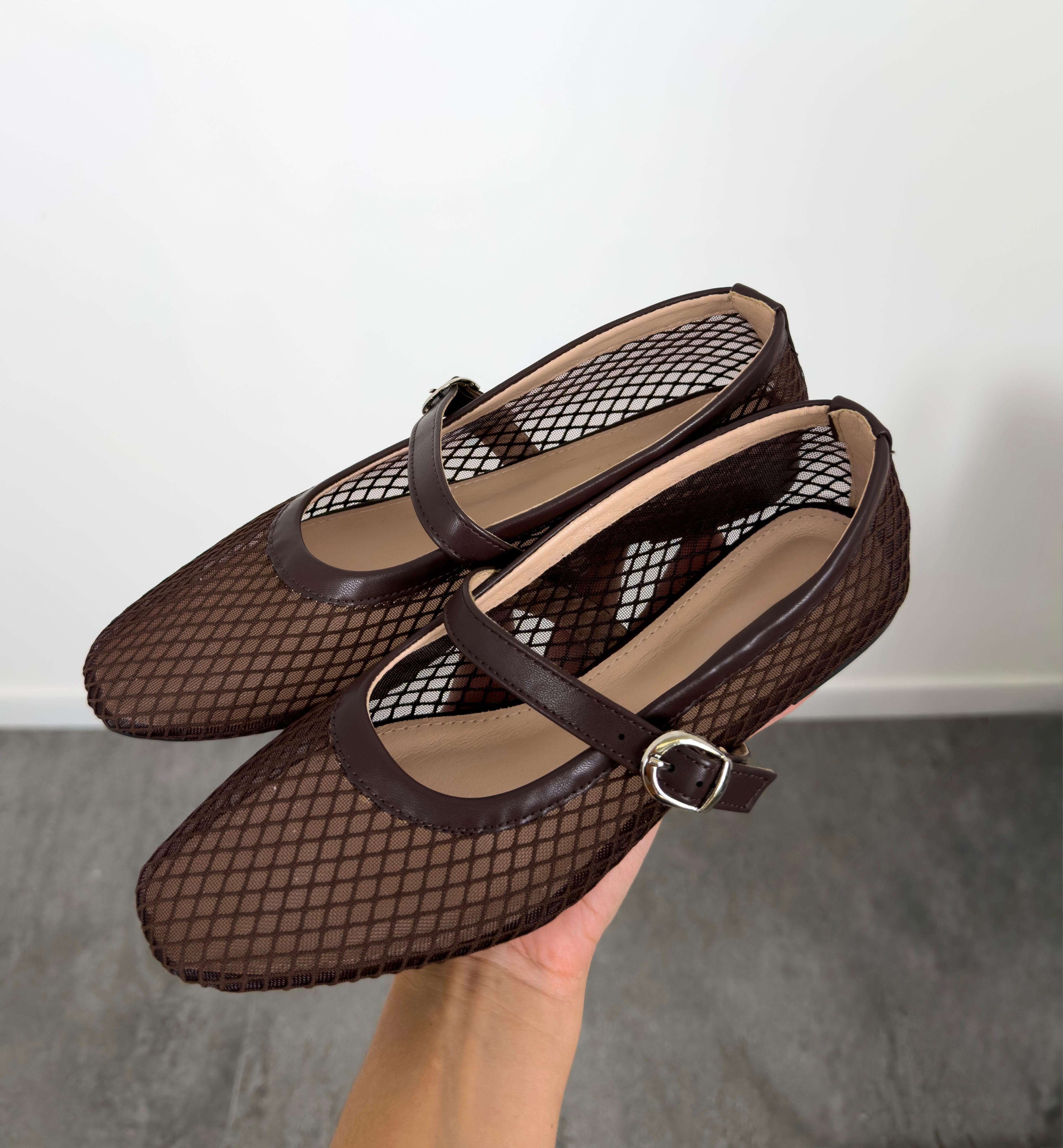 Ballet flat a rete semplice