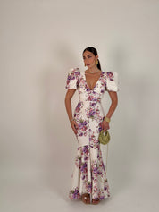 Vestito Bianca floreale