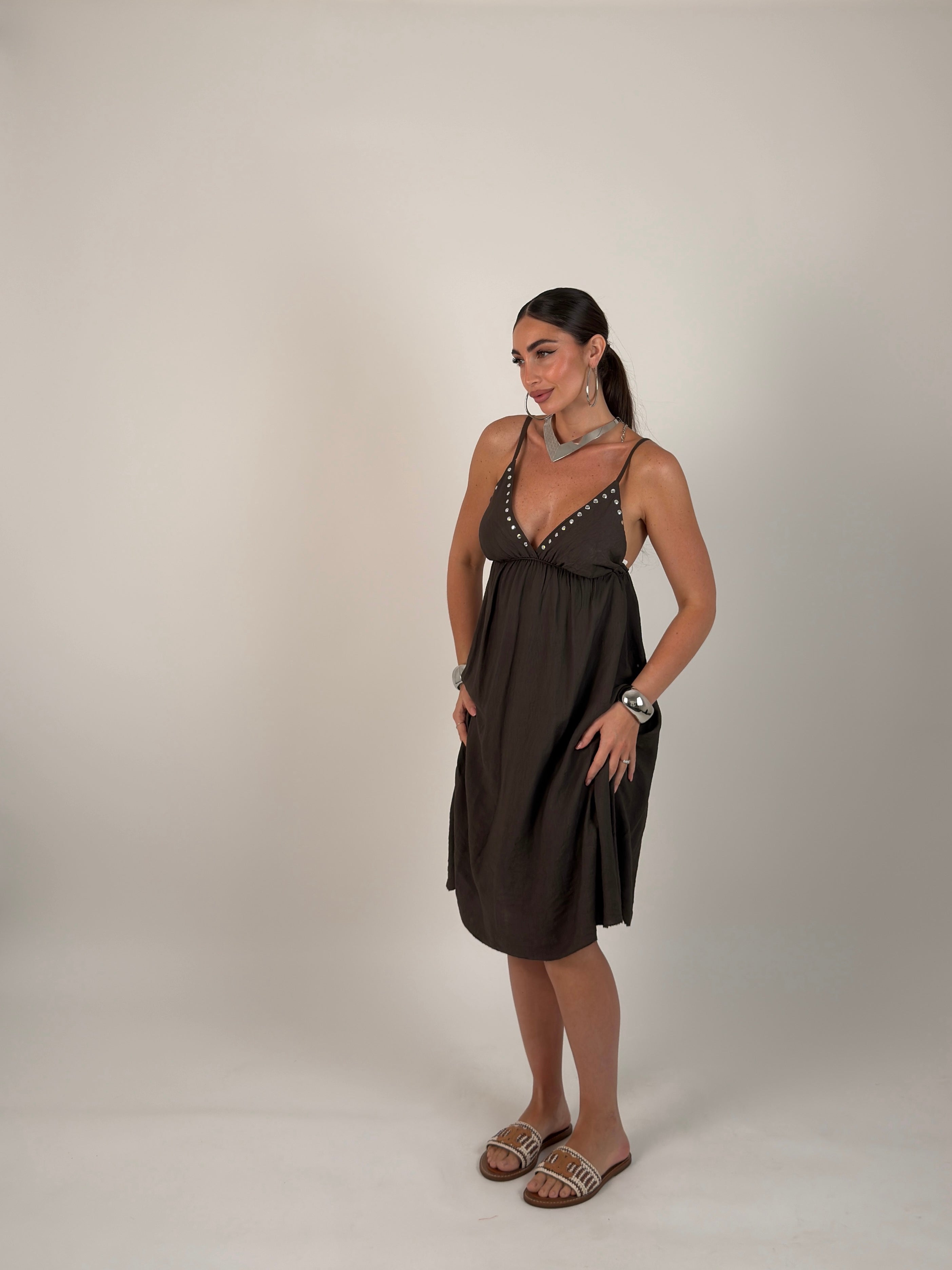 Vestito borchie