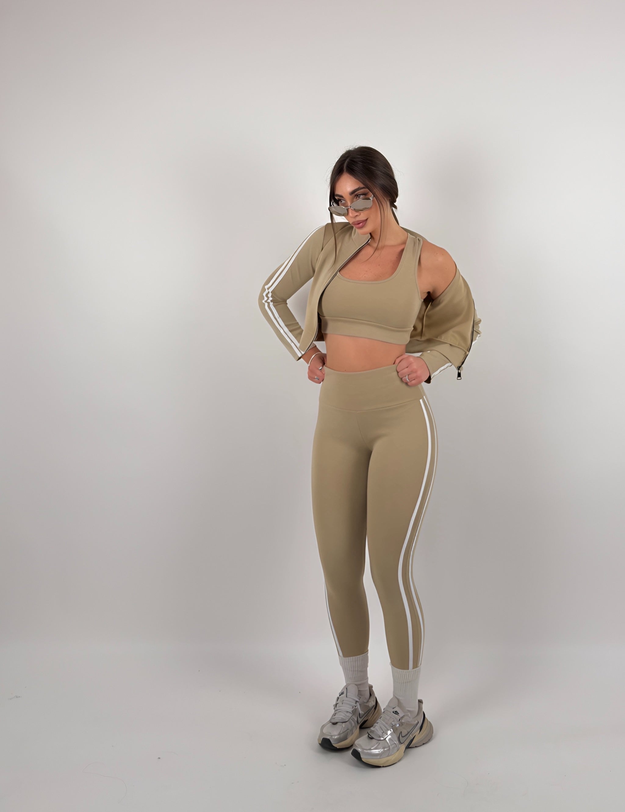 Completo in felpa tre pezzi