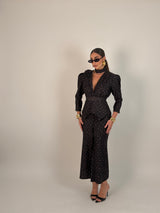 Vestito con bustino e chocker