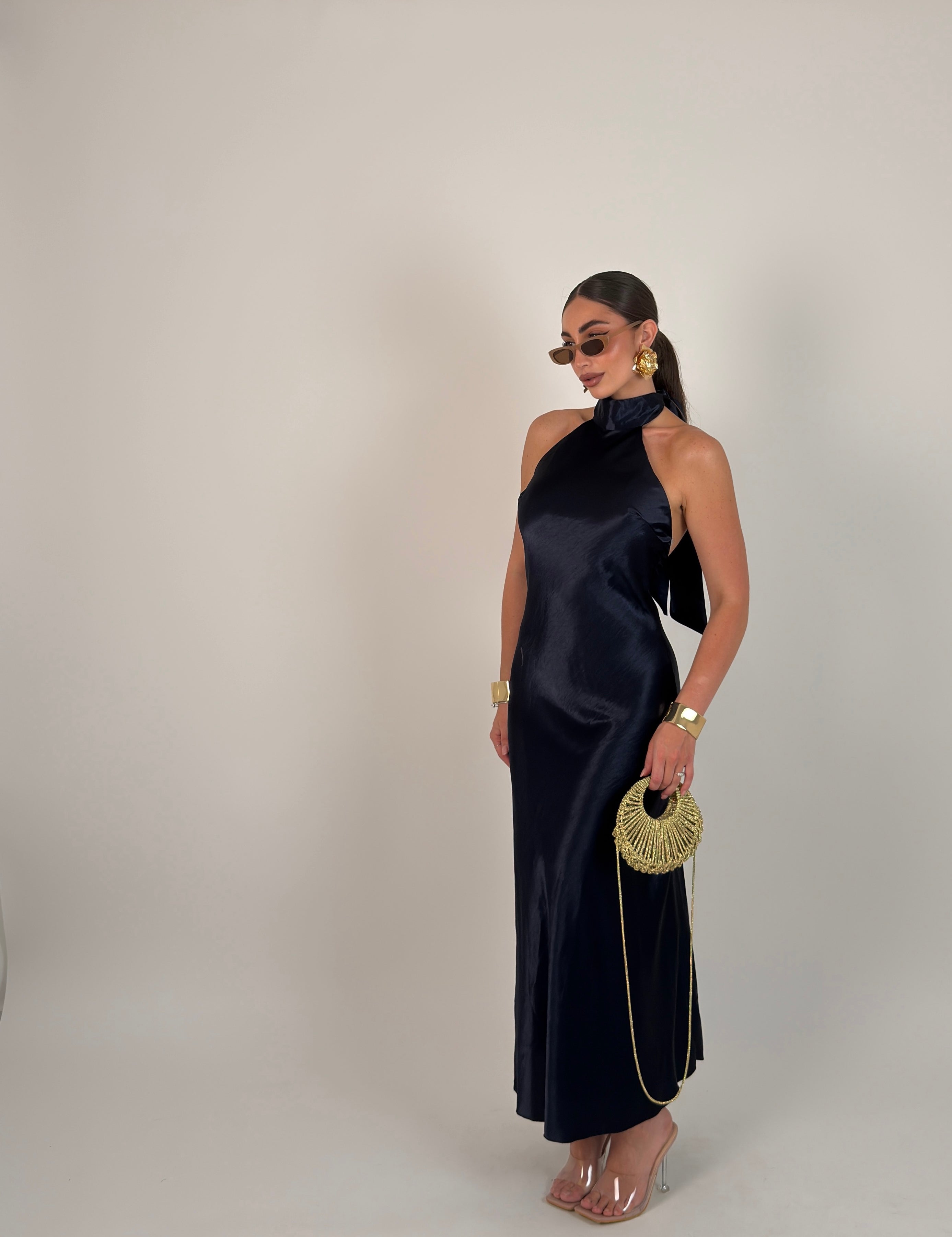 Vestito Elegant con schiena scoperta