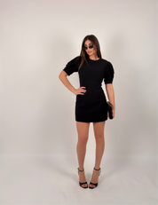 Vestito con manica ballon