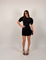 Vestito con manica ballon