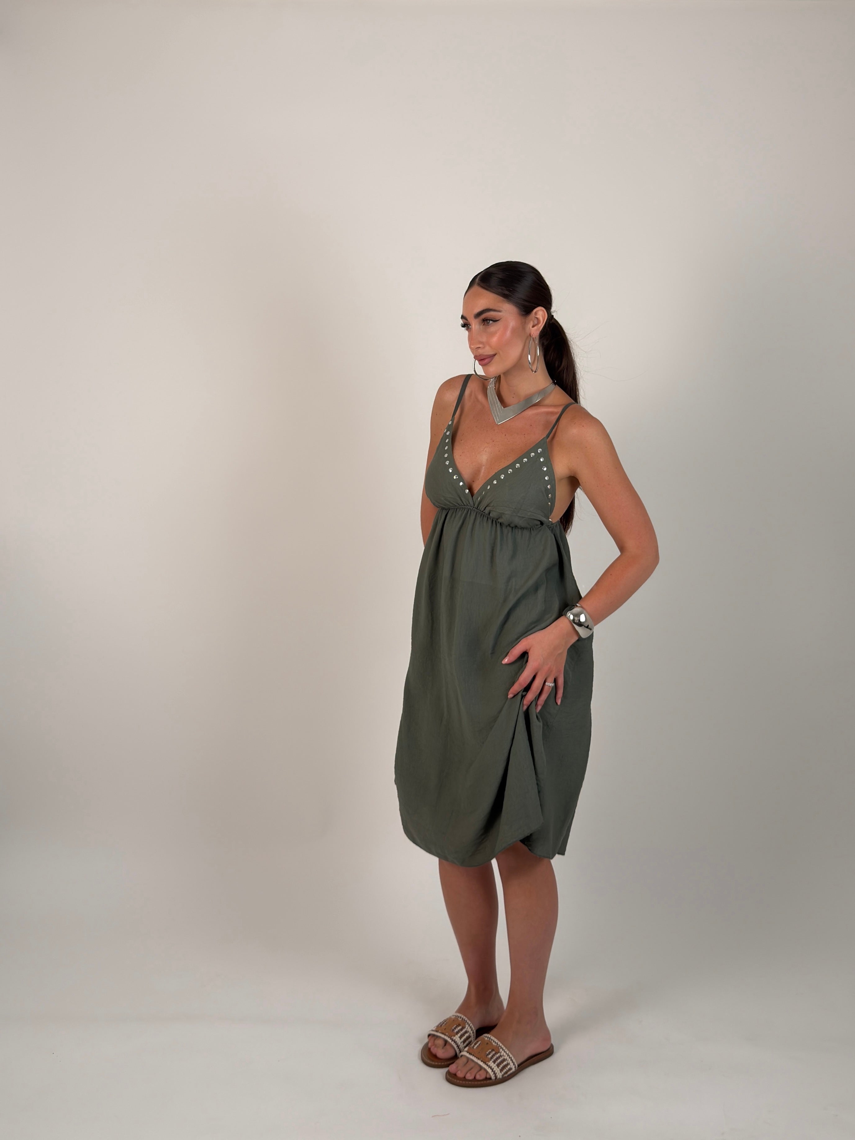 Vestito borchie