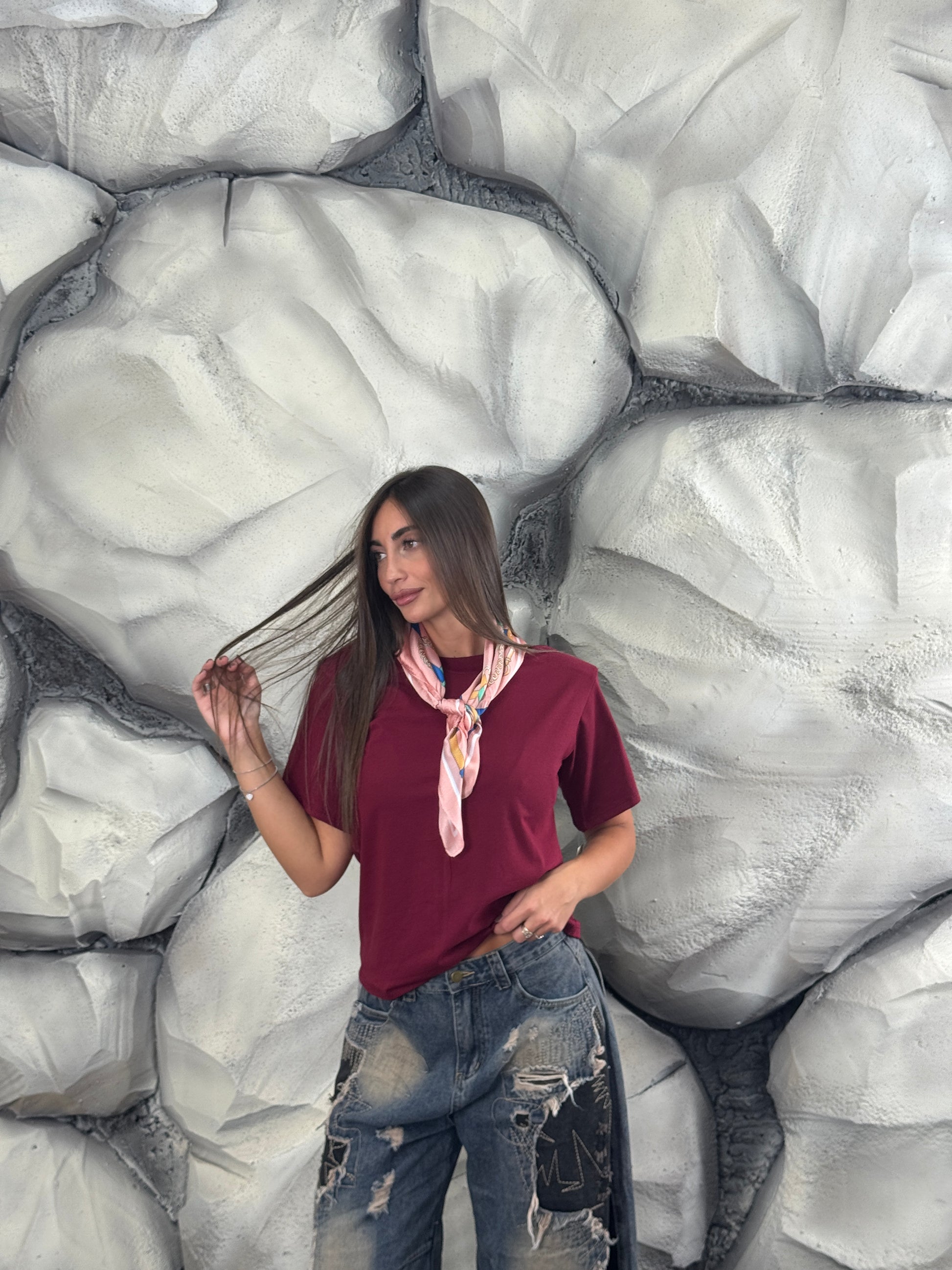 T-shirt FOULARD