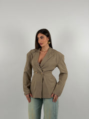 Giacca con spalline, regolabile sul retro