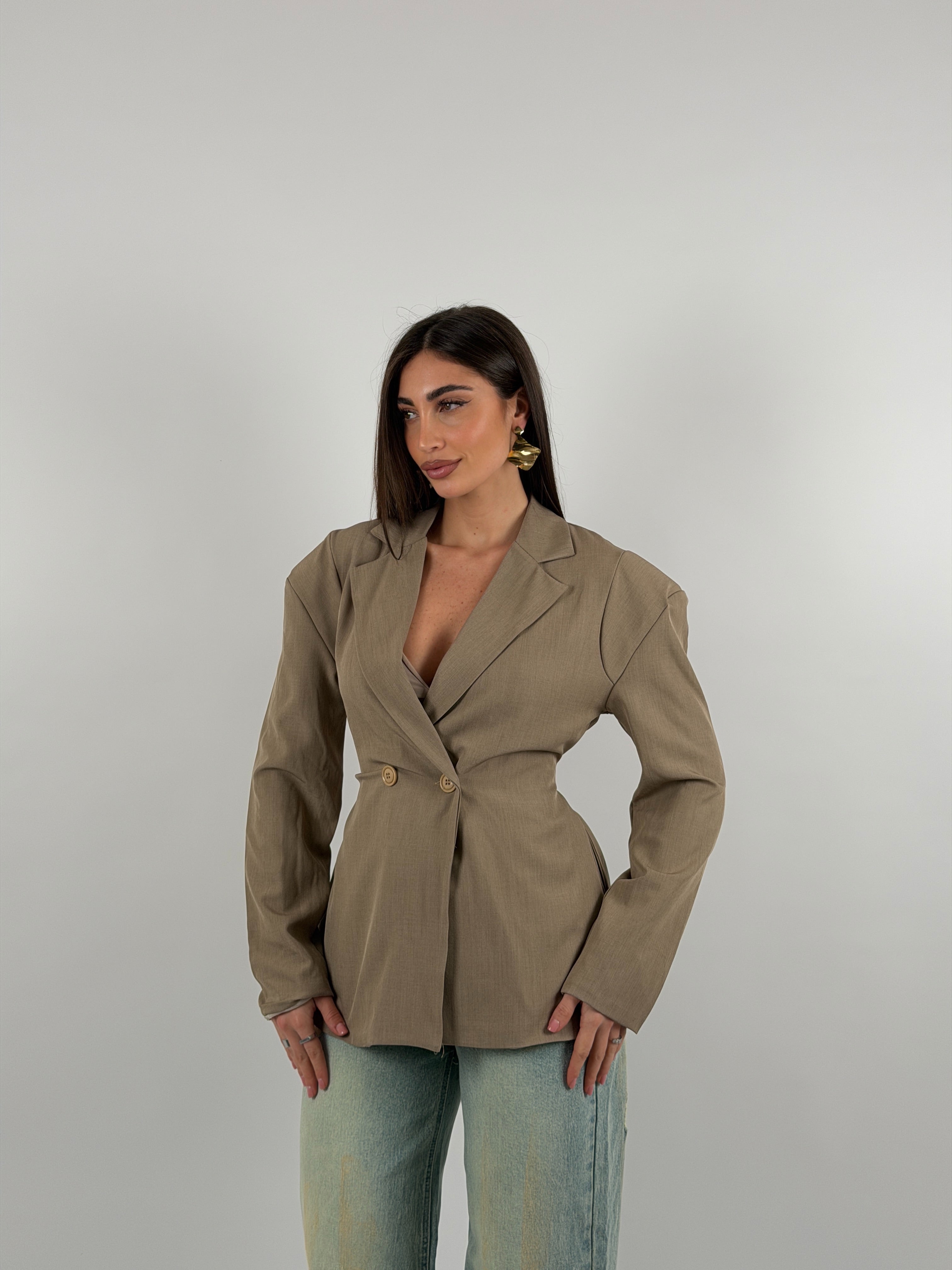 Giacca con spalline, regolabile sul retro