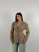 Giacca con spalline, regolabile sul retro