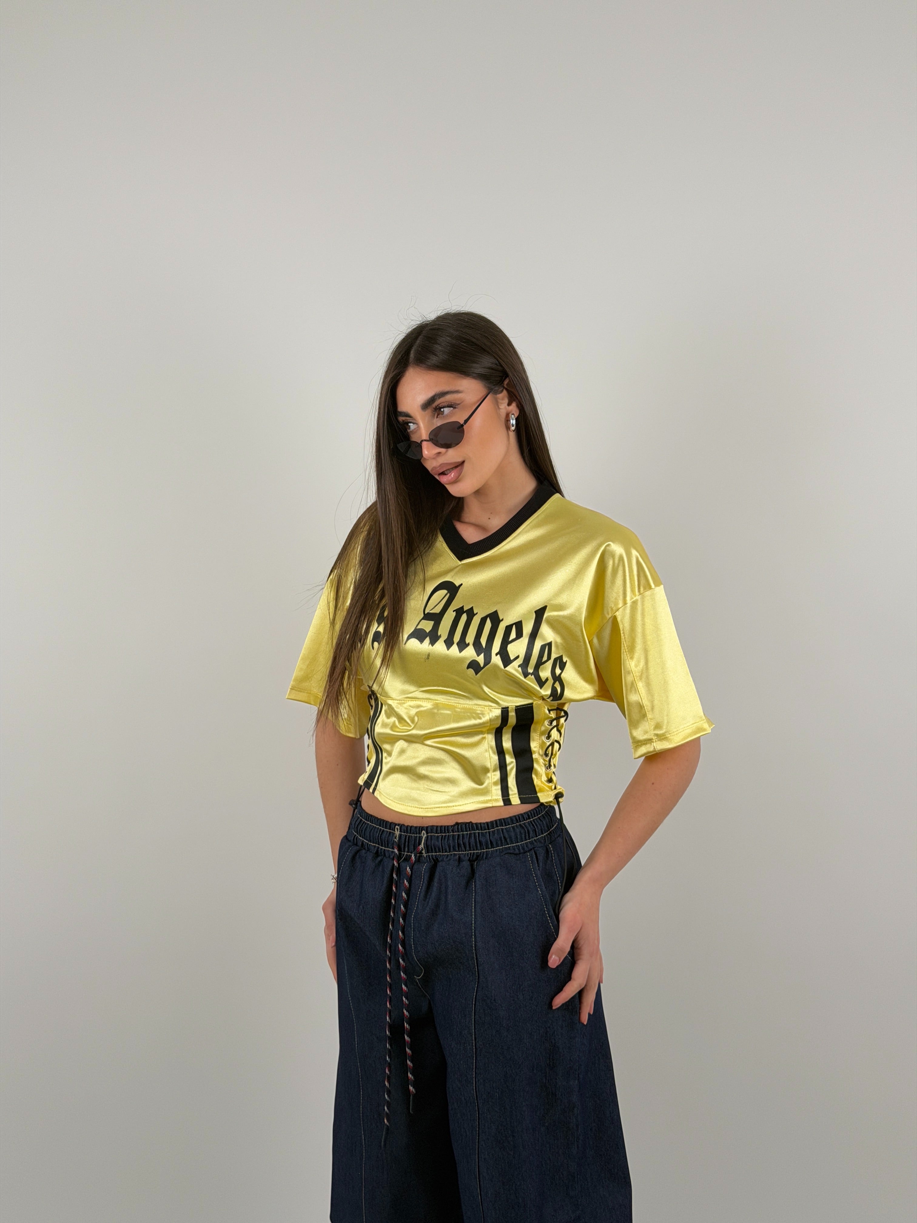 Maglia Basket lucida