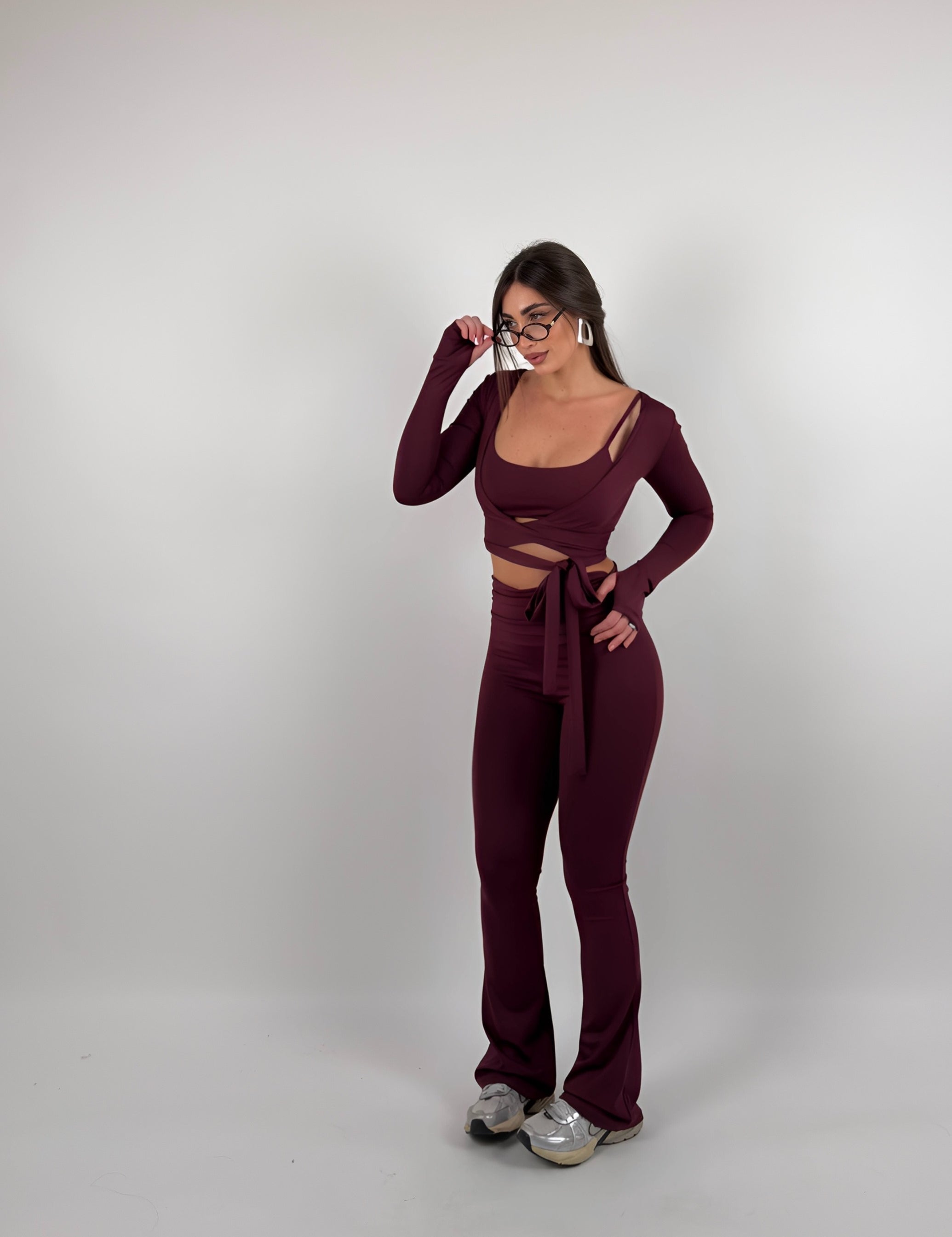 Completo tre pezzi in lycra