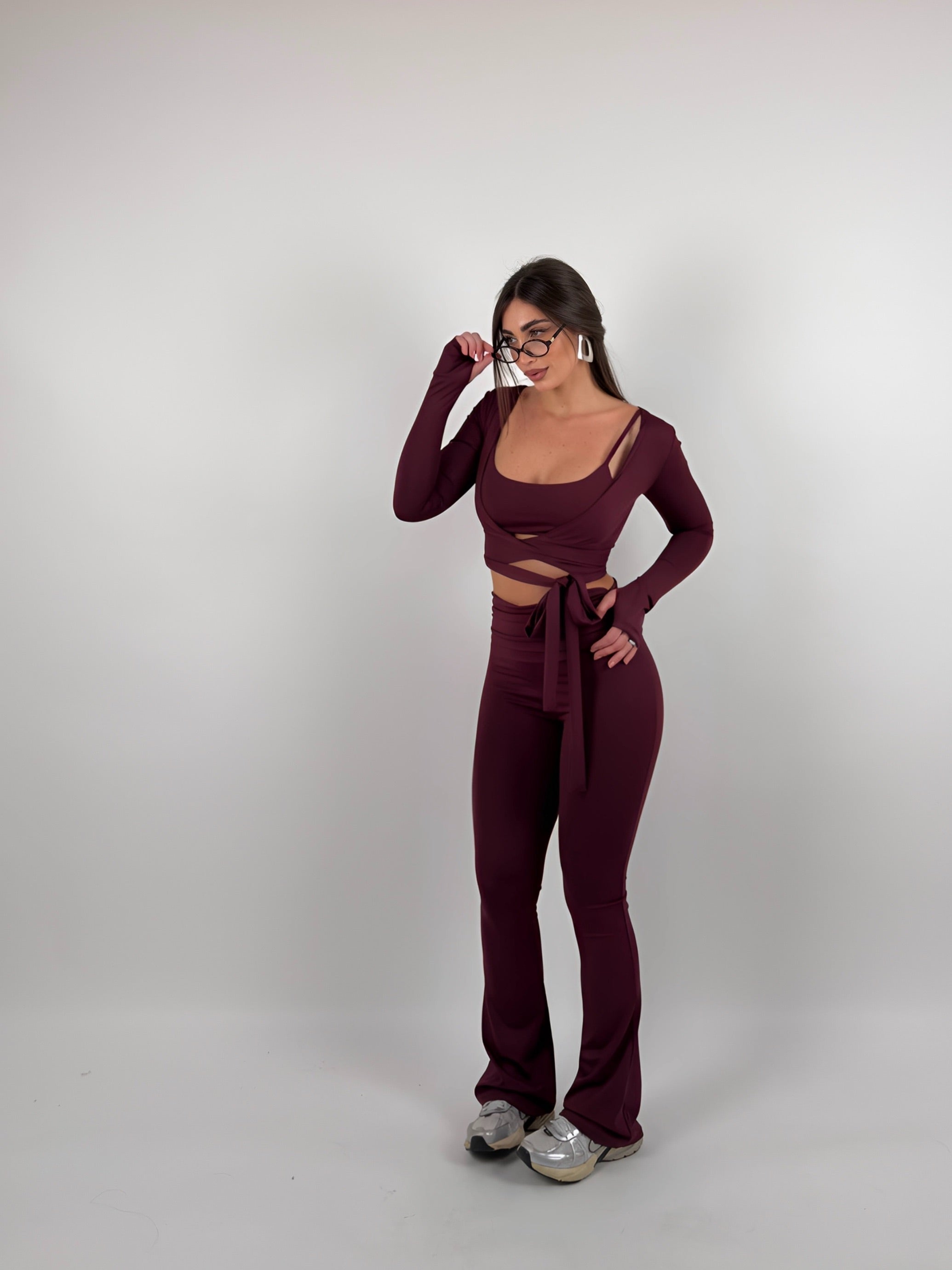 Completo tre pezzi in lycra