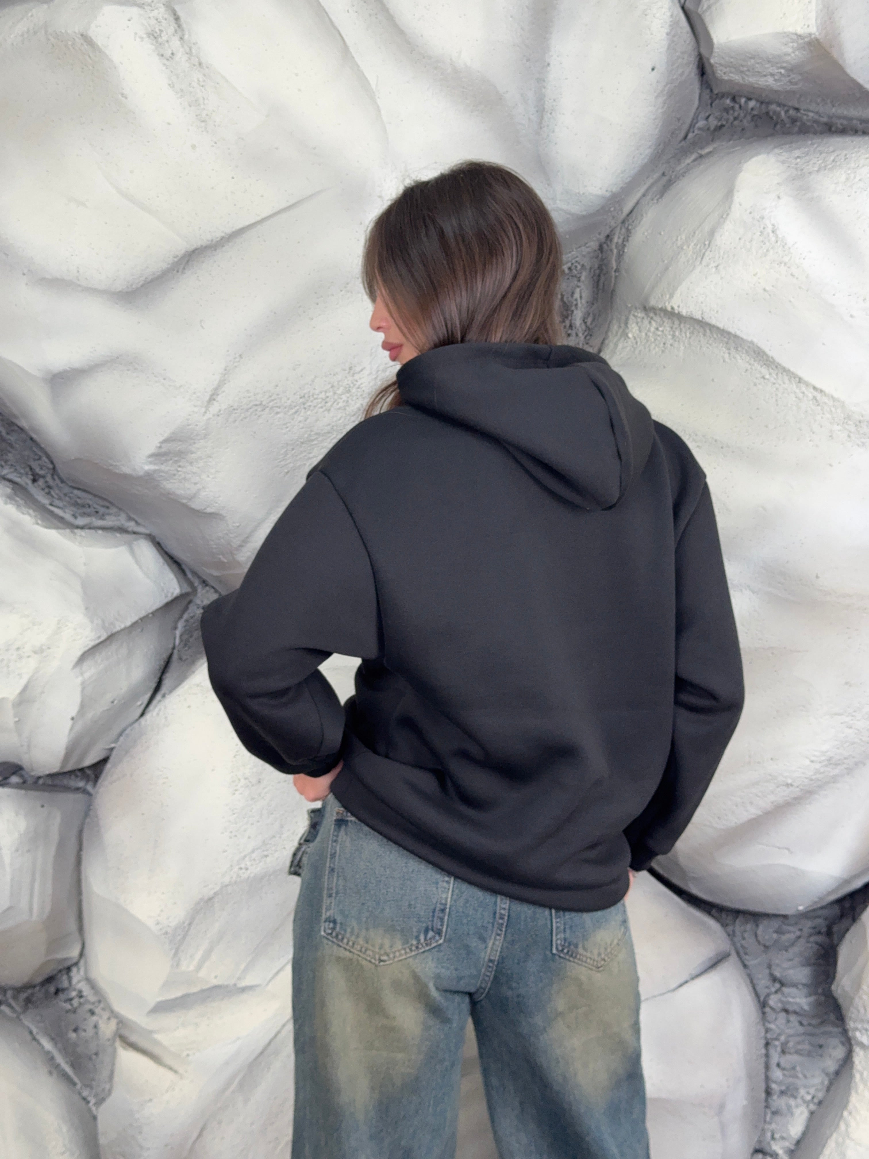 Felpa Candy cappuccio