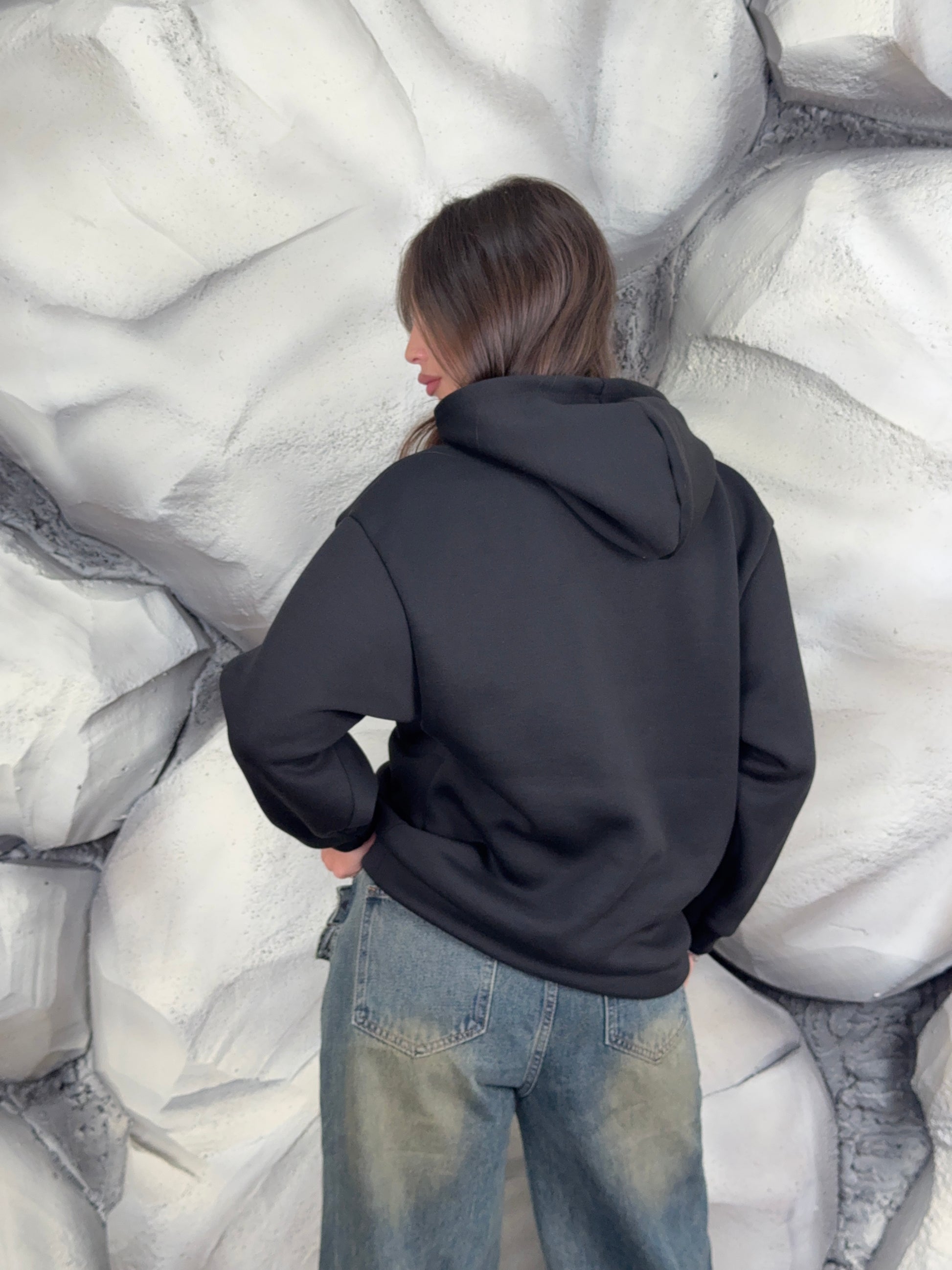 Felpa Candy cappuccio