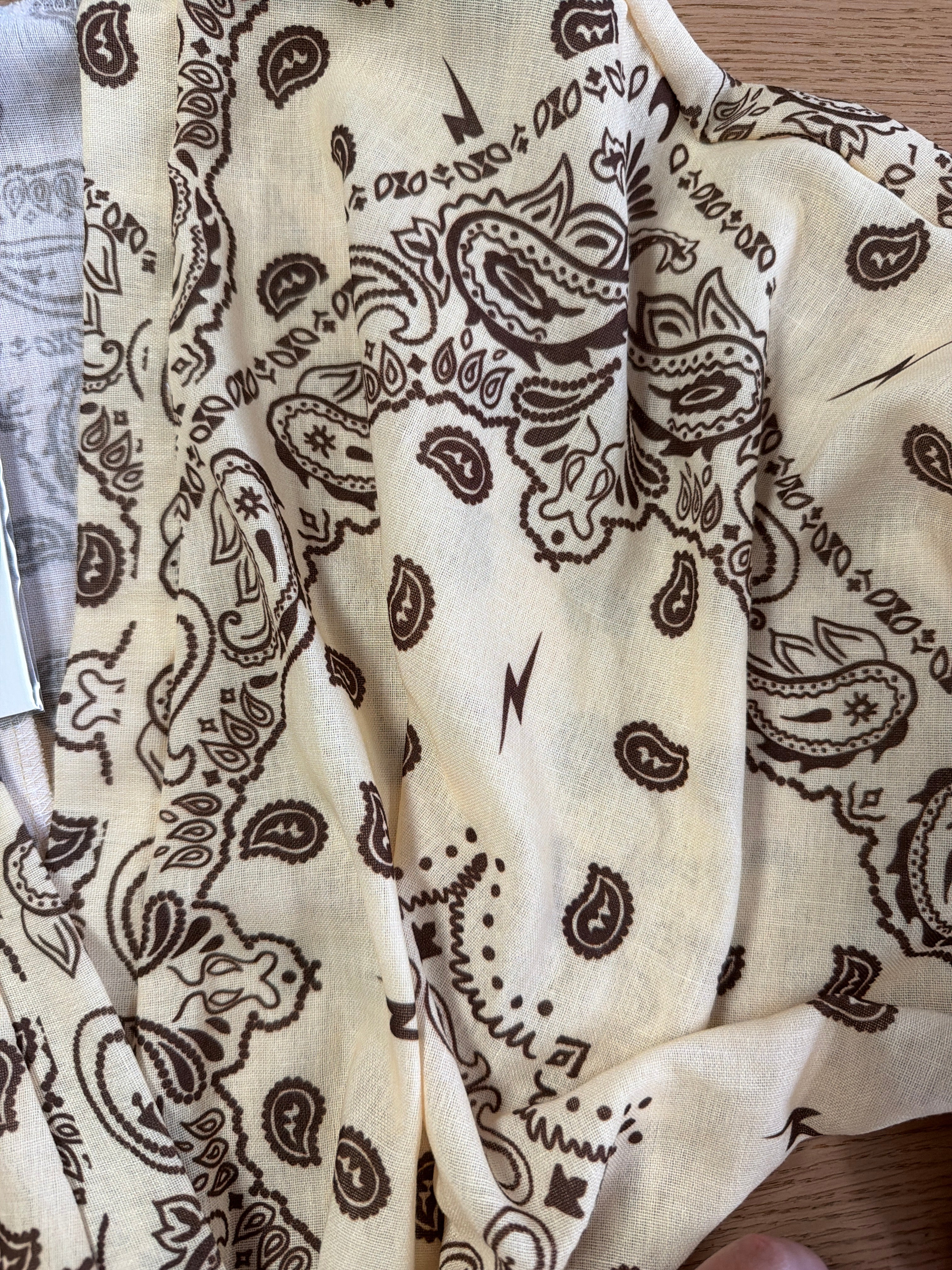 Vestito portafoglio bandana