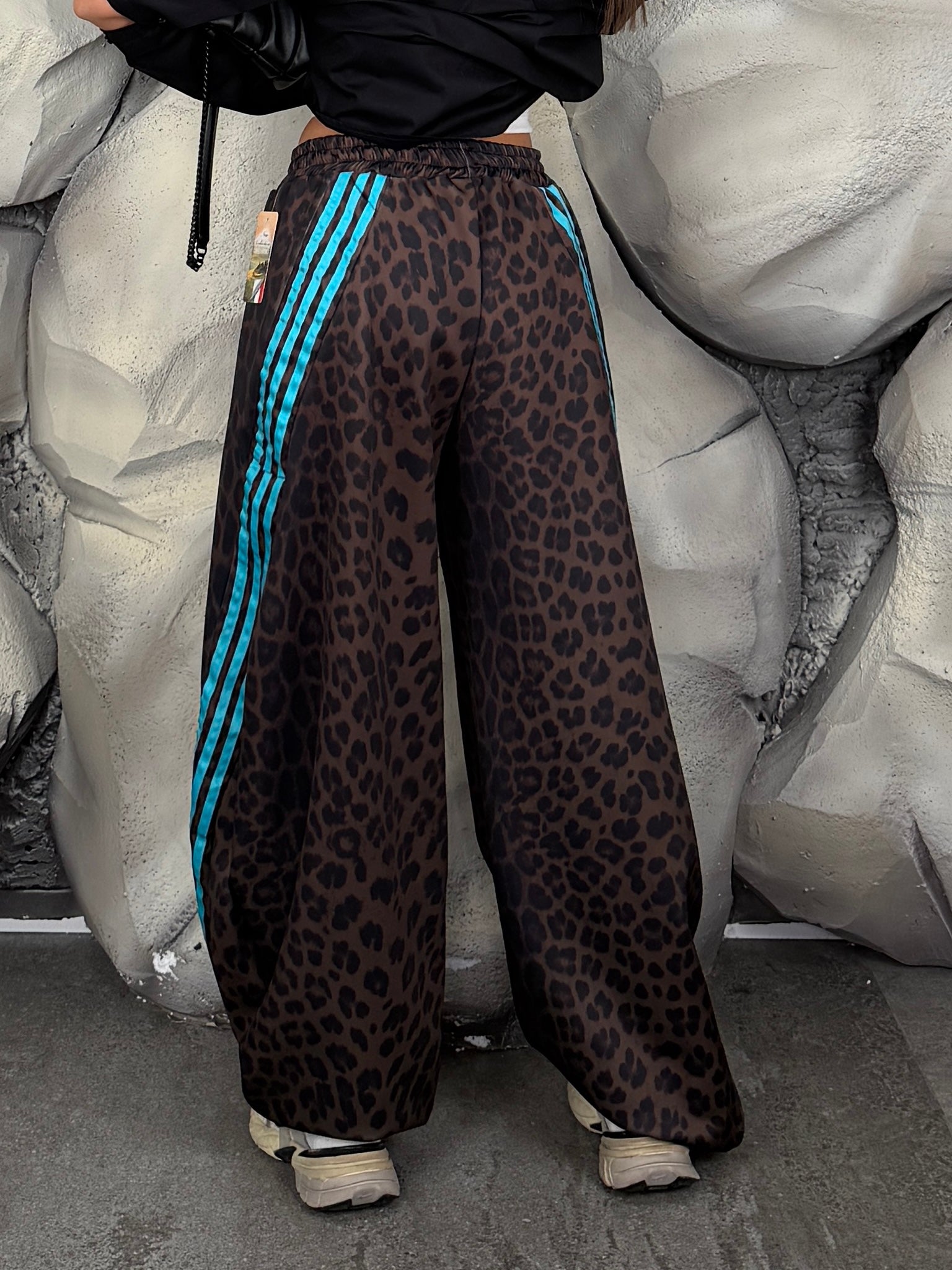 Pantalone ballon maculato