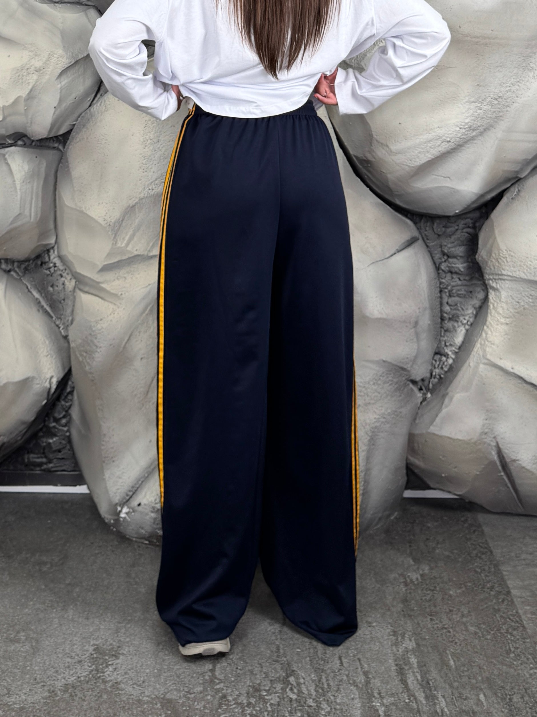 Pantalone sporty palazzo