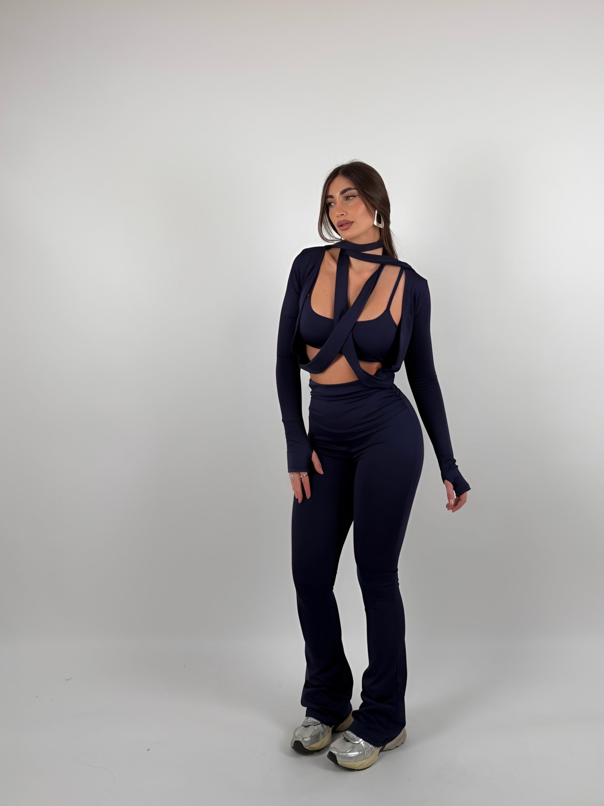 Completo tre pezzi in lycra