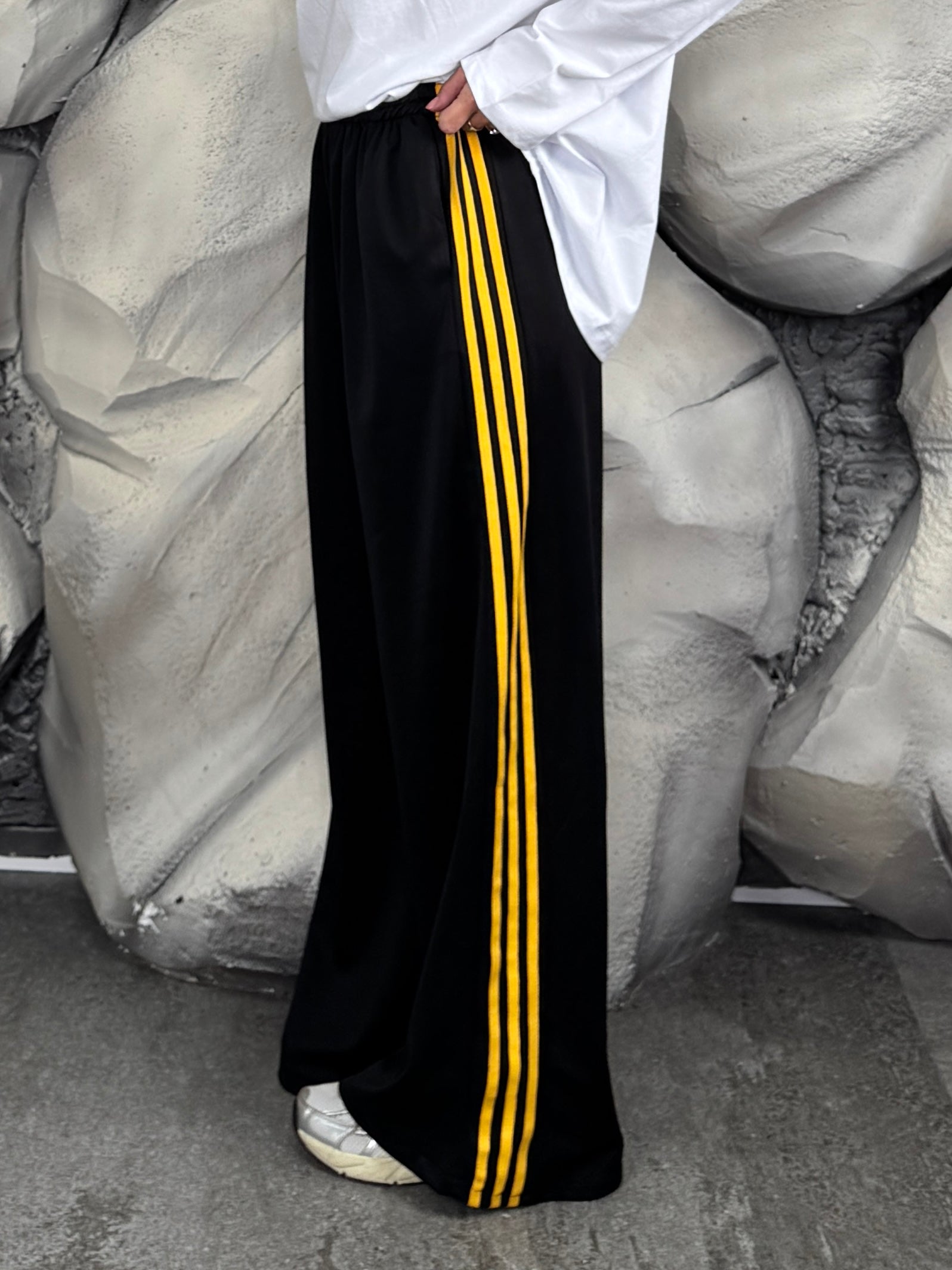 Pantalone sporty palazzo